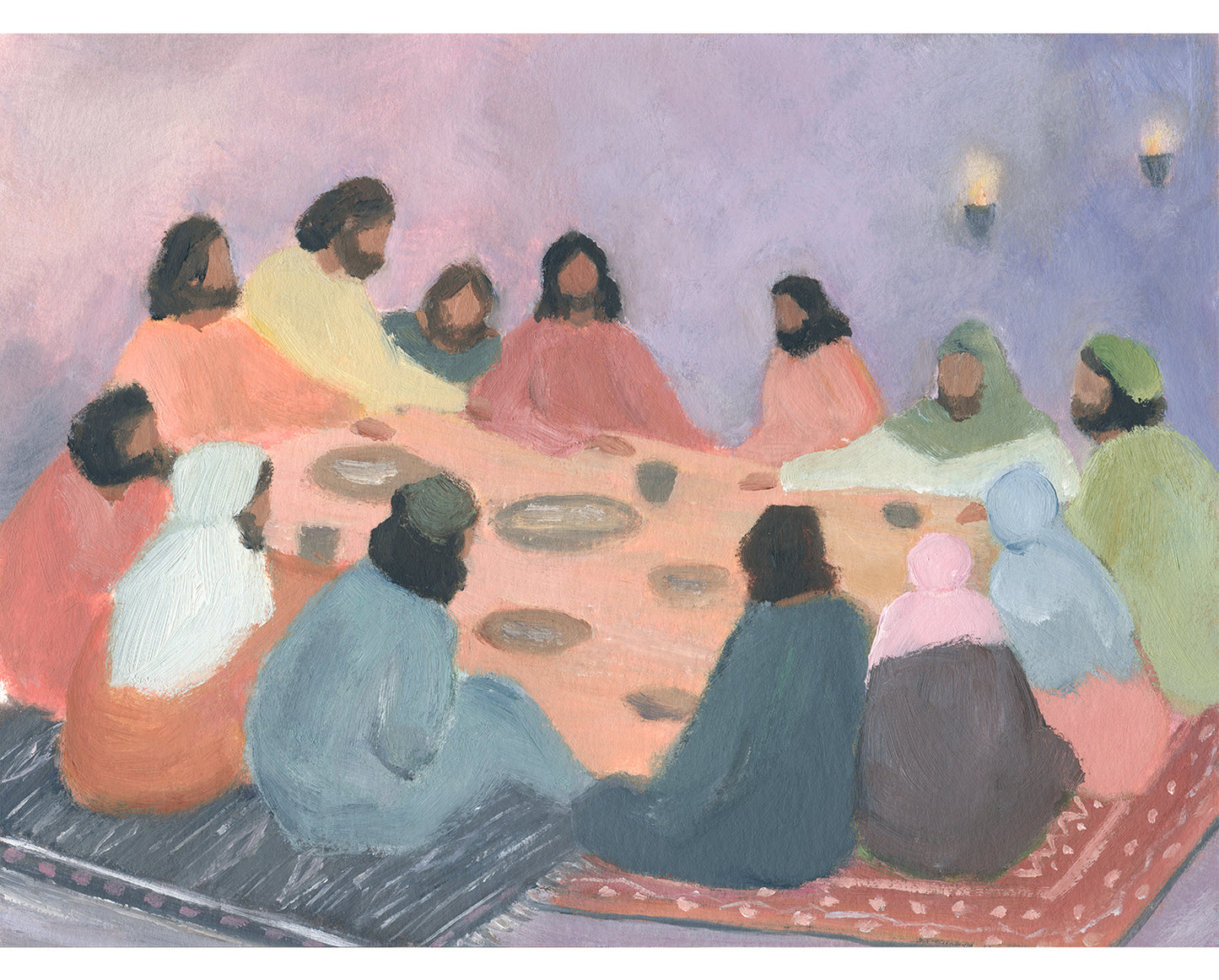 Contemporary Bible Art - The Lord's Supper