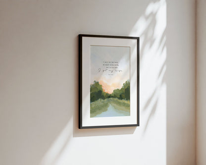 BLACK Framed Paper Prints