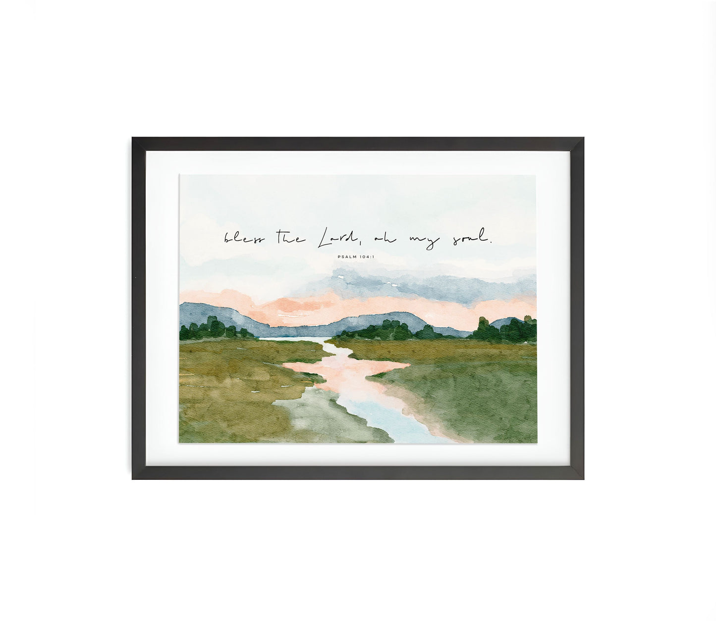 BLACK Framed Paper Prints