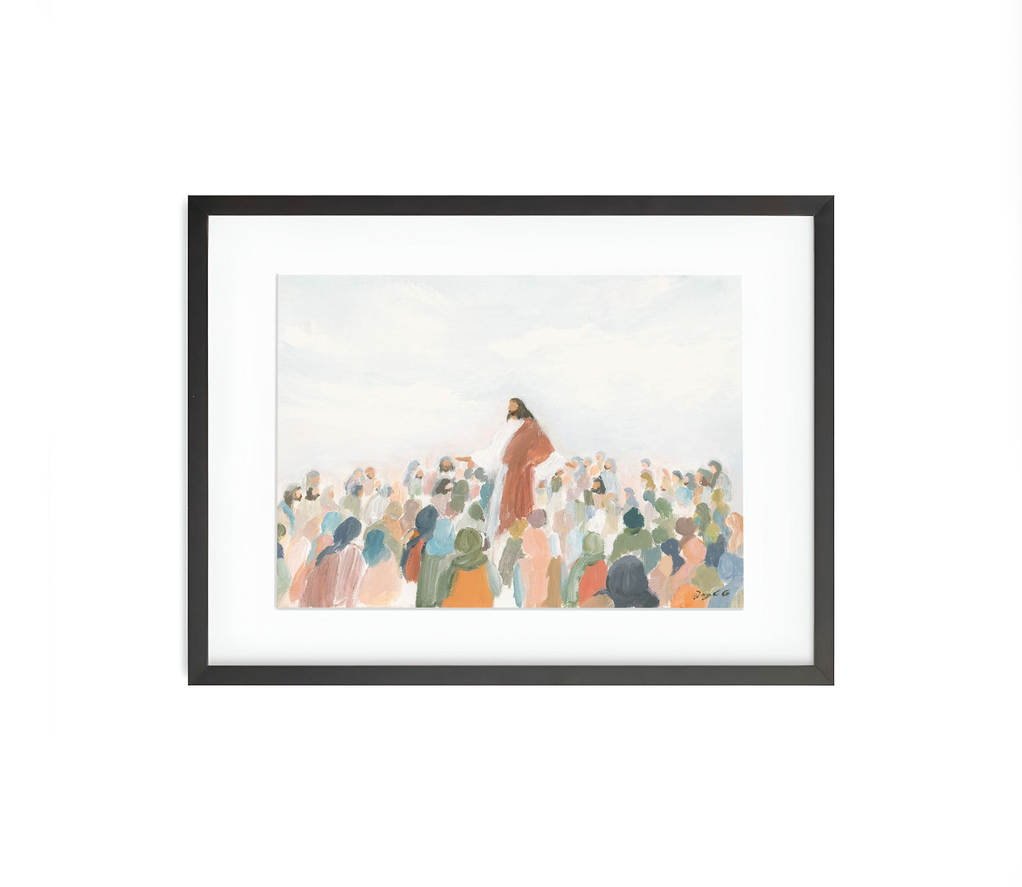 BLACK Framed Paper Prints