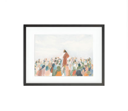 BLACK Framed Paper Prints