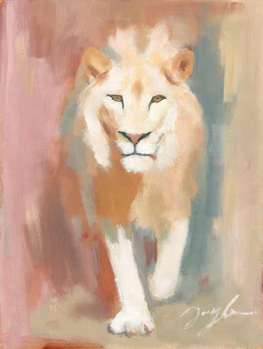 majestic lion art – christian wall art symbol of king jesus