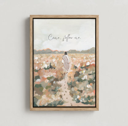 An example of a rolled canvas print Christian wall art by Made Seen