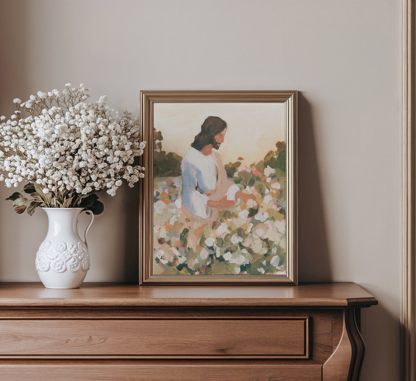 An example of a high quality fine art paper print Christian wall art by Made Seen