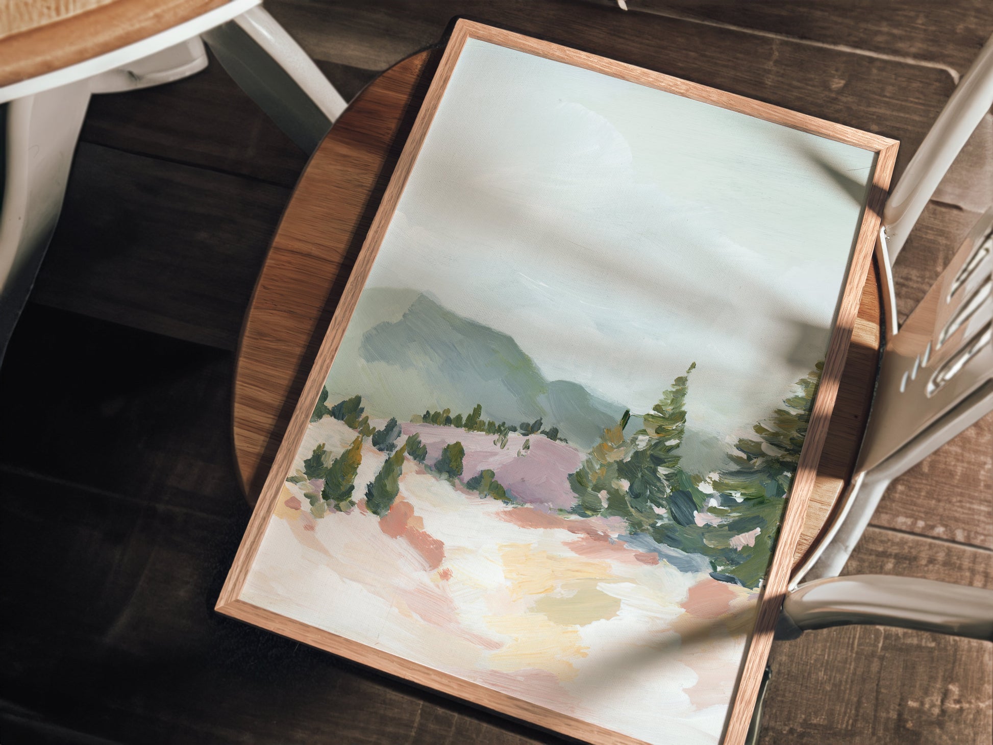 NATURAL WOOD Framed Paper Prints
