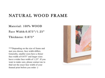 NATURAL WOOD Framed Paper Prints