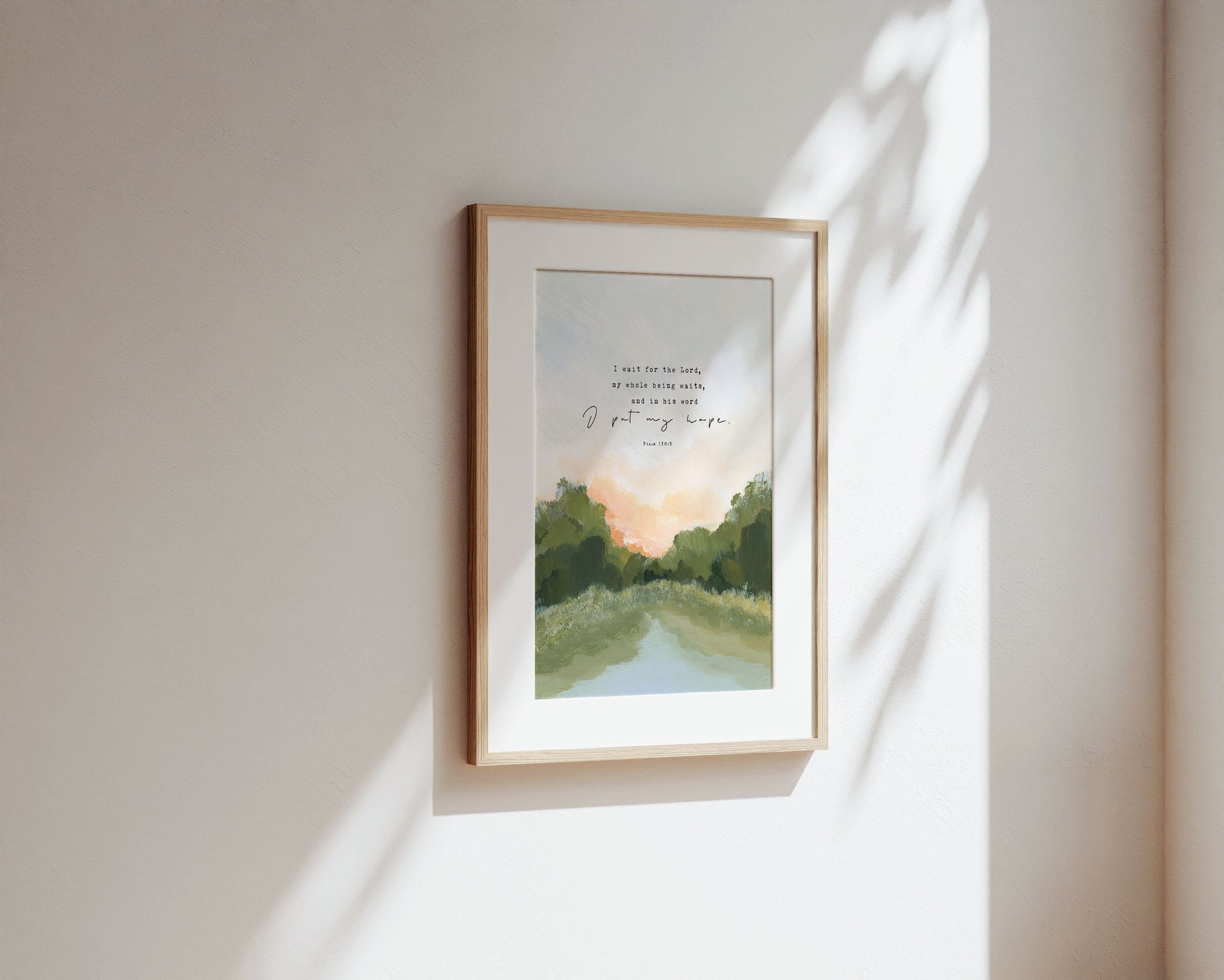 NATURAL WOOD Framed Paper Prints
