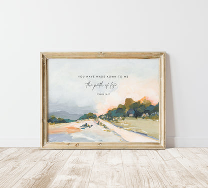 Scripture Landscape | "Path of Life"