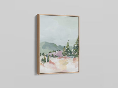 Framed Canvas Print Christian Art